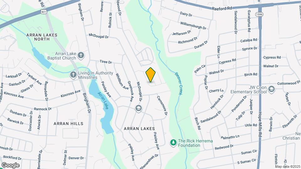 5747 Aftonshire Dr Map and Location Details