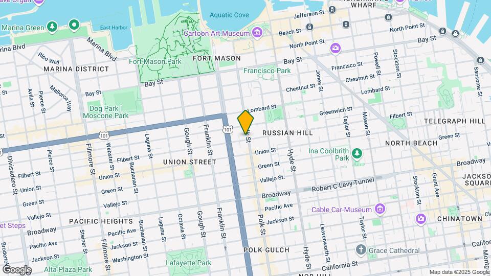 1400 Filbert St Map and Location Details