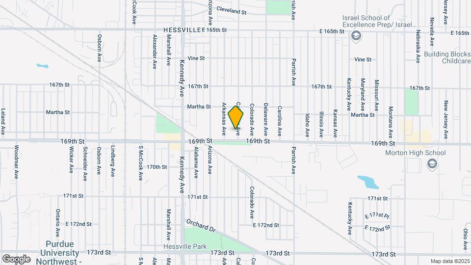 6852 California Ave Map and Location Details