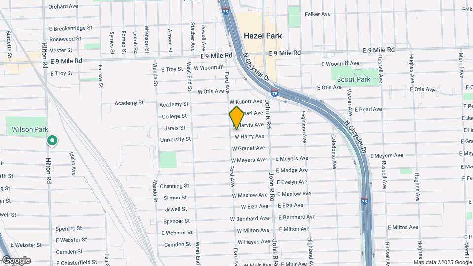 150 W Harry Ave Mapa y Detalles de la Ubicación