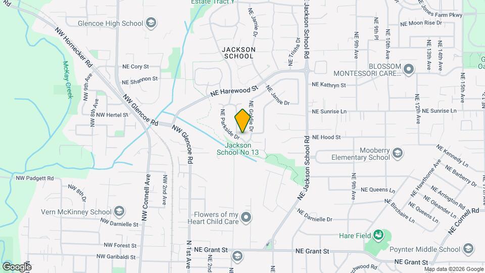 1328 NE Parkside Dr Map and Location Details