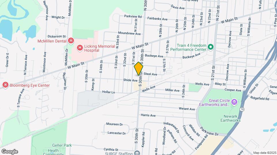 135 S 30th St, Unit B Mapa y Detalles de la Ubicación