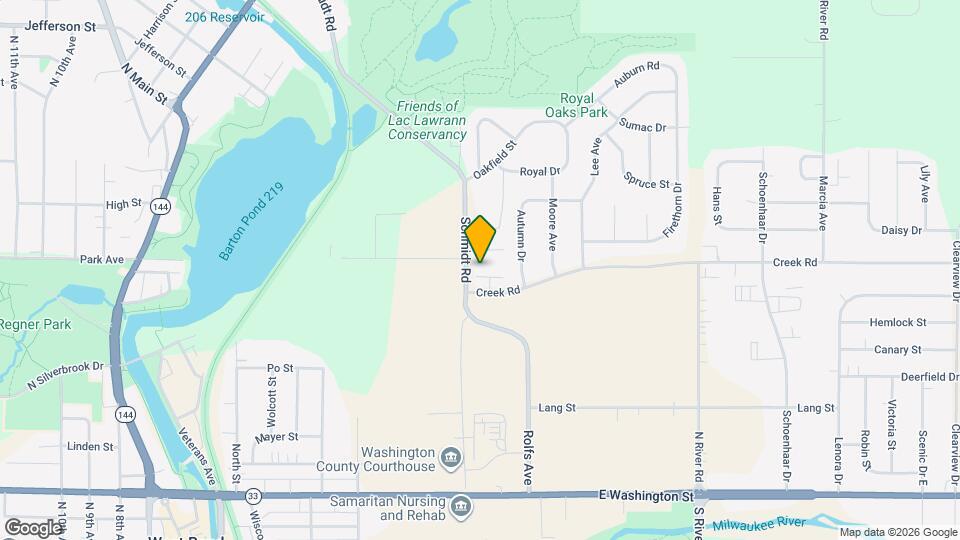 610 Creek Rd Map and Location Details