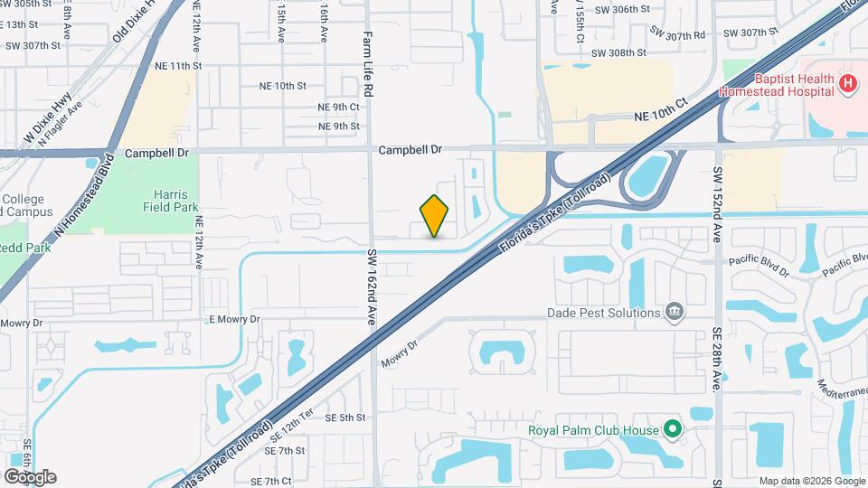 1974 NE 3rd Ct Map and Location Details