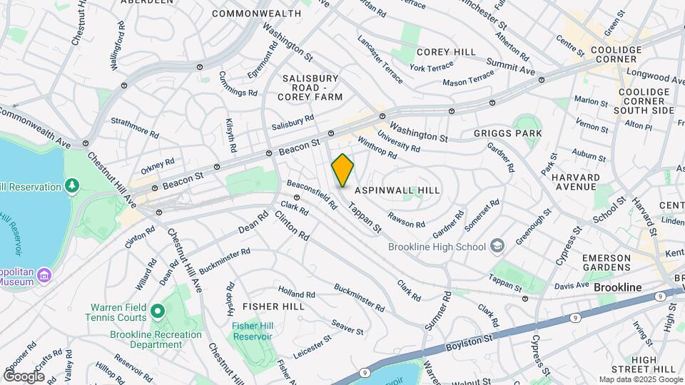 303 Tappan St Mapa y Detalles de la Ubicación