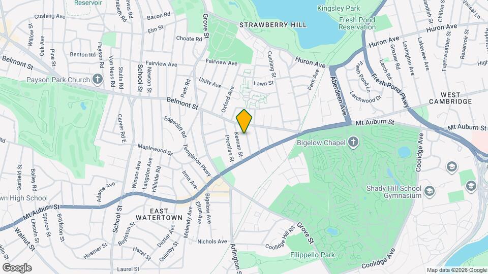 32 Brimmer St, Unit 32 Brimmer St # 2 Watertown MA Map and Location Details