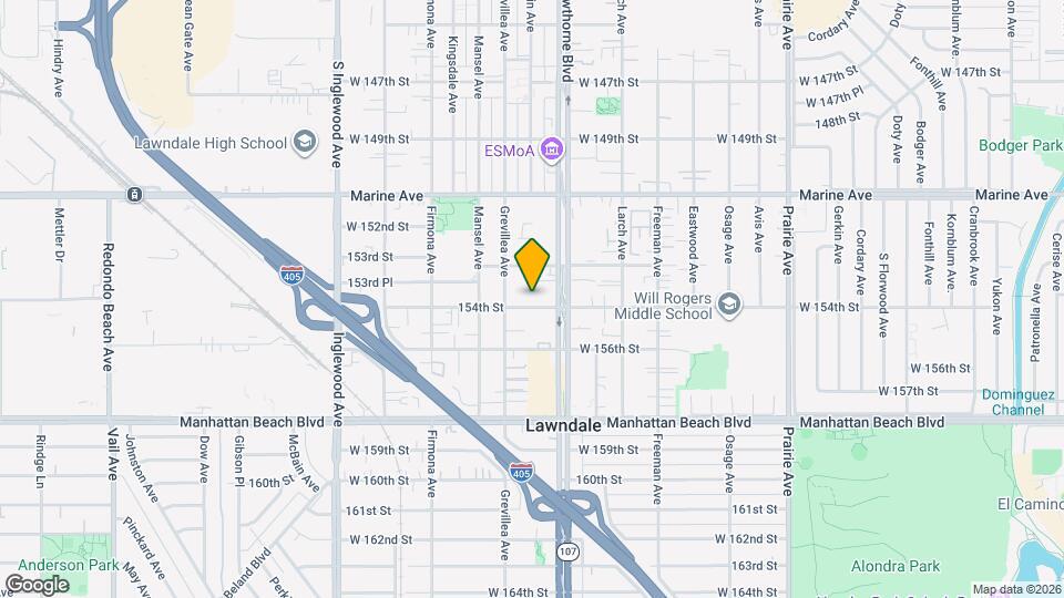 4427 W 154th St Map and Location Details