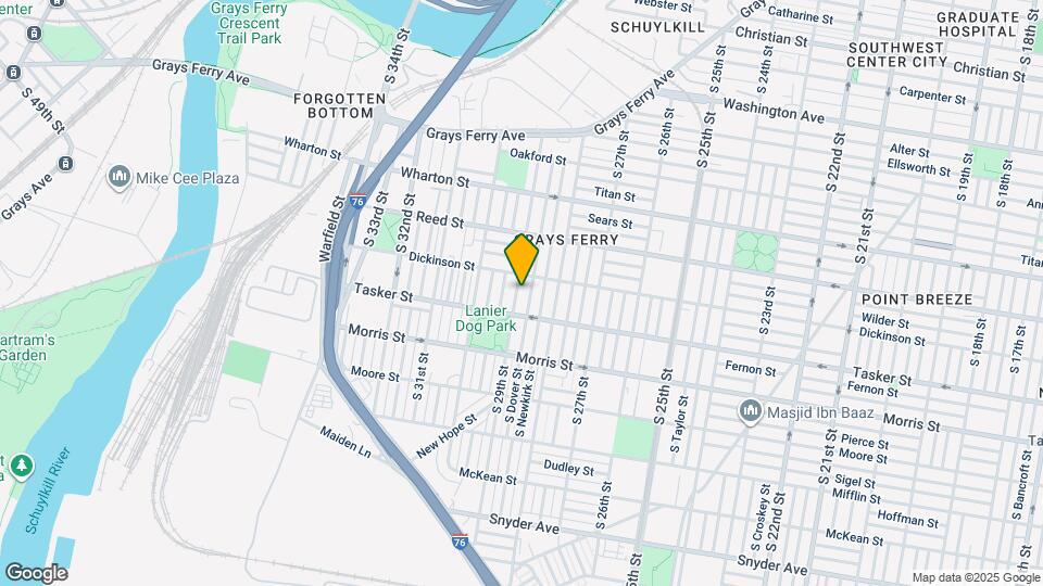1525 S 29th St Map and Location Details
