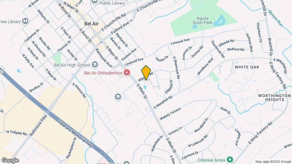 107 Idlewild Rd, Unit 2A Map and Location Details
