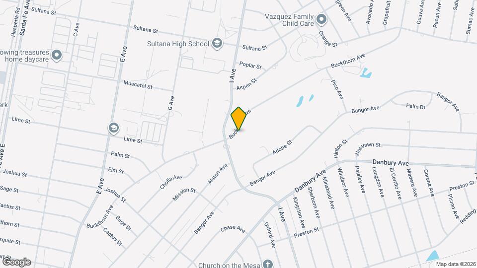 17343 Buckthorn Ave Map and Location Details