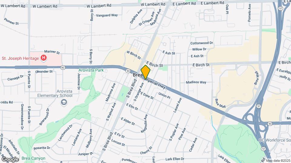 310 S Orange Ave Map and Location Details