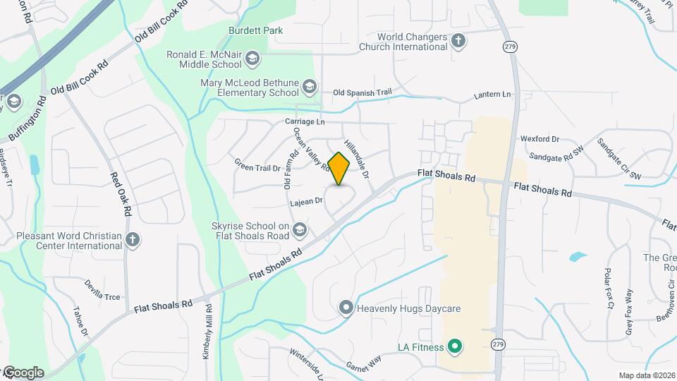 6120 Hemperly Rd Map and Location Details