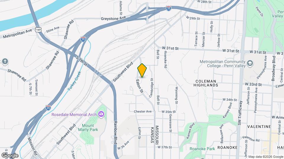 1933 Lawrence Ct Map and Location Details