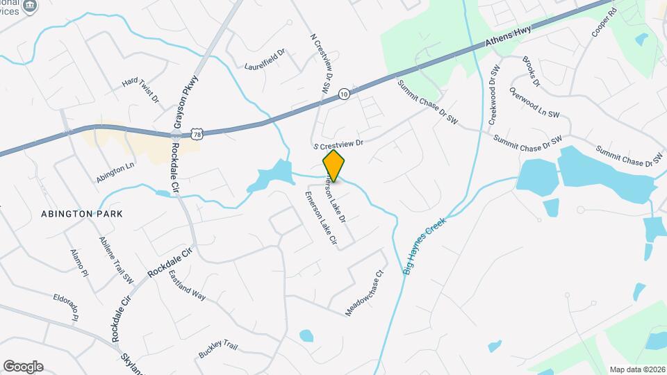 2862 Emerson Lake Dr Map and Location Details