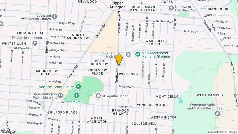 2926-2938 Northwest Blvd Map and Location Details