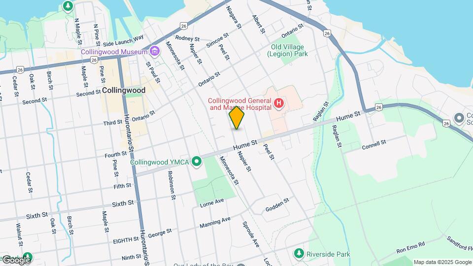 335 Napier St Map and Location Details