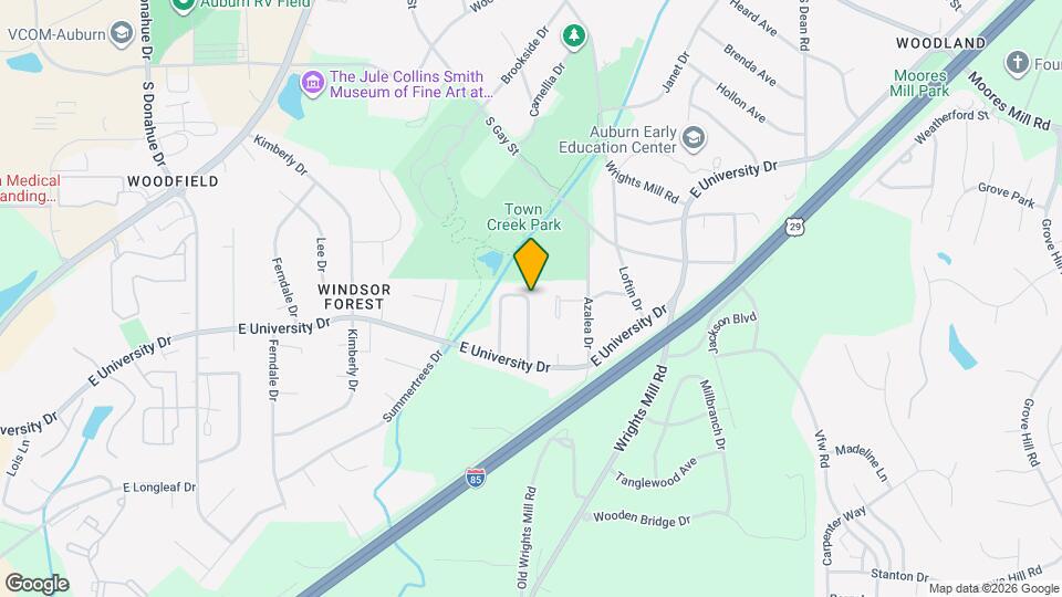 1345 Hampton Dr Map and Location Details