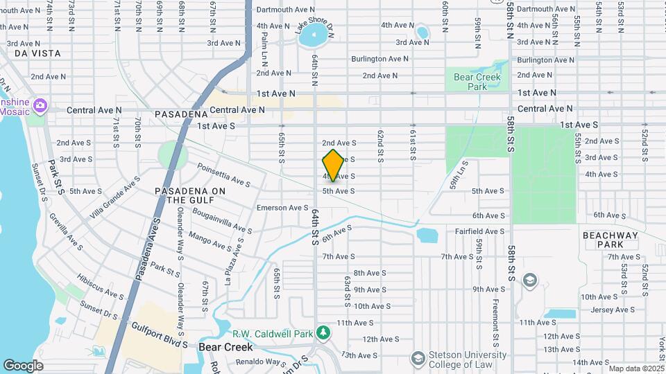 6343 5th Ave S Map and Location Details