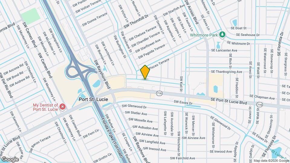 233 SW Chapman Ave Map and Location Details