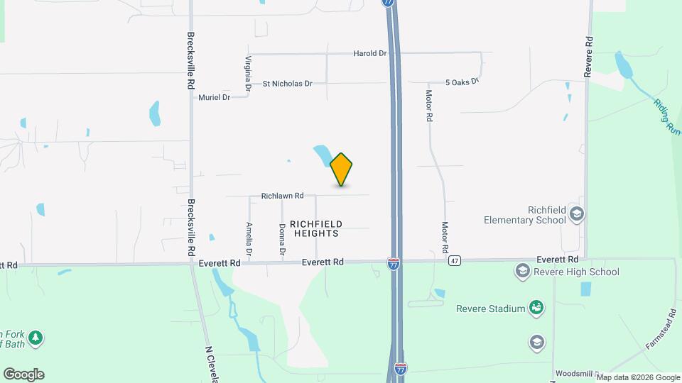 3735 Richlawn Rd Map and Location Details