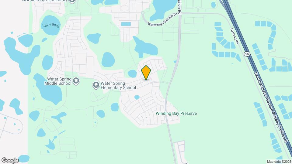 15627 Water Spring Blvd Map and Location Details