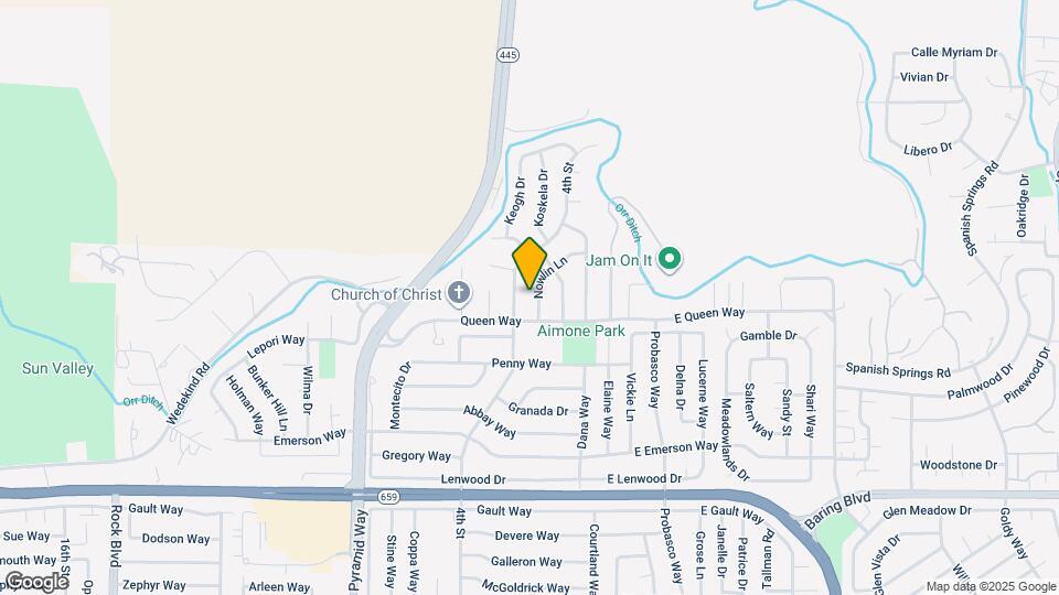 3445 Nowlin Ln Map and Location Details