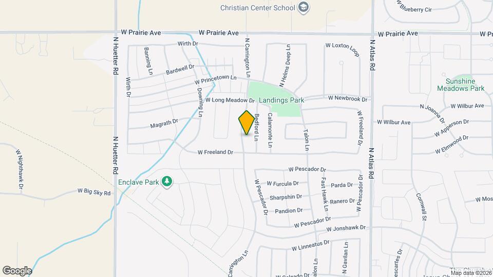 7346 N Carrington Ln Map and Location Details