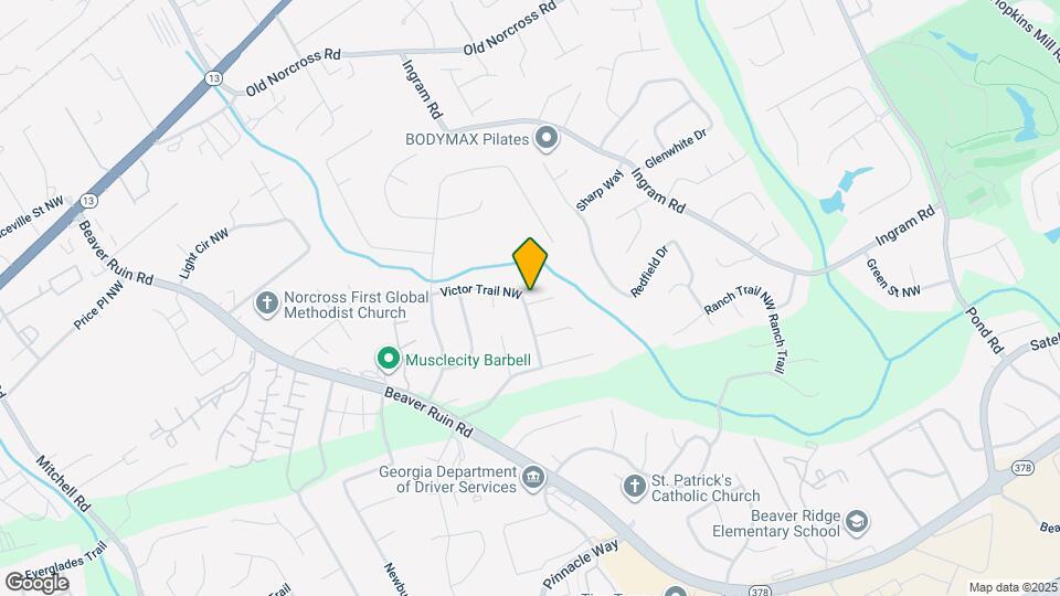 5089 Victor Trail NW Map and Location Details