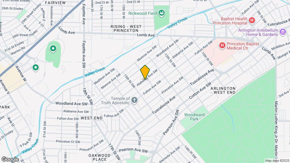 1409 Alabama Ave SW Map and Location Details