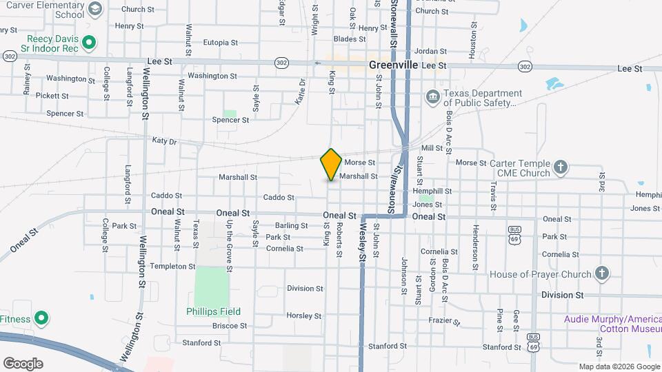 2916 Hemphill St Map and Location Details