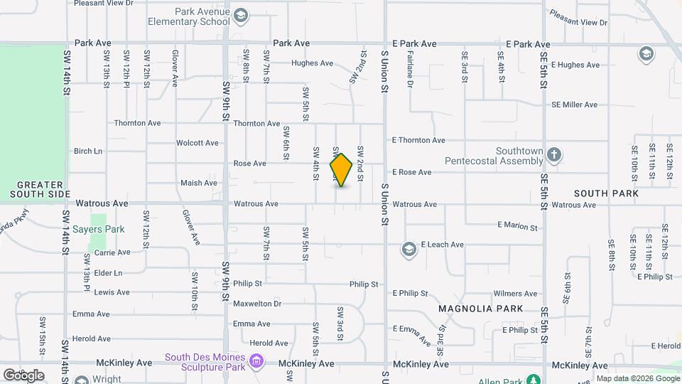 3917 SW 3rd St Map and Location Details