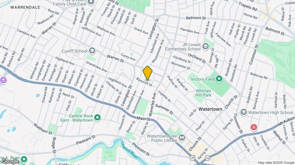 35 Bancroft St, Unit unit 2 Map and Location Details
