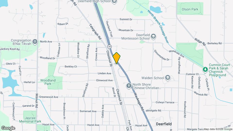 1430 Waukegan Rd Map and Location Details