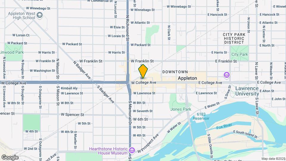 532 W College Ave Map and Location Details