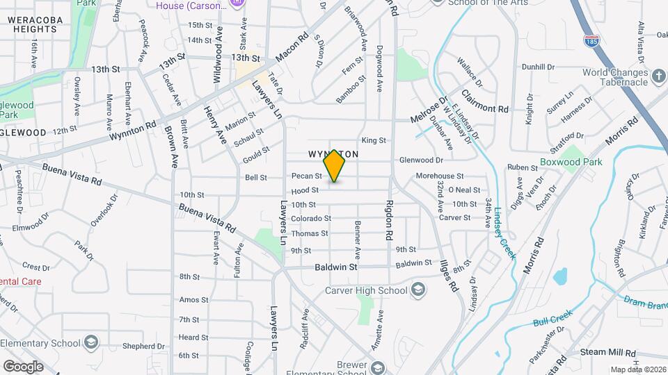 1026 Samson Ave Map and Location Details