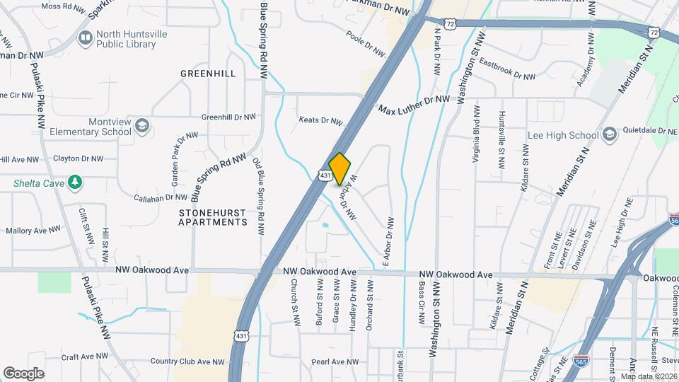 743 W Arbor Dr NW Map and Location Details