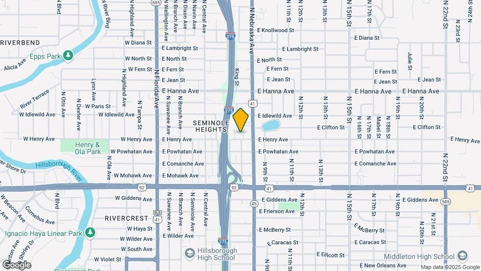 5804 N Miami Pl Mapa y Detalles de la Ubicación