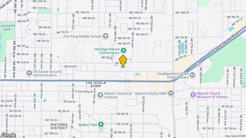 213 NE 19th Ave Map and Location Details