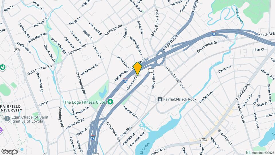 451 Meadow St Map and Location Details