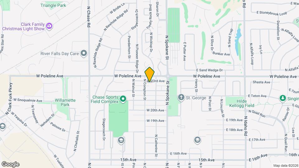 215 W 23rd Ave Map and Location Details