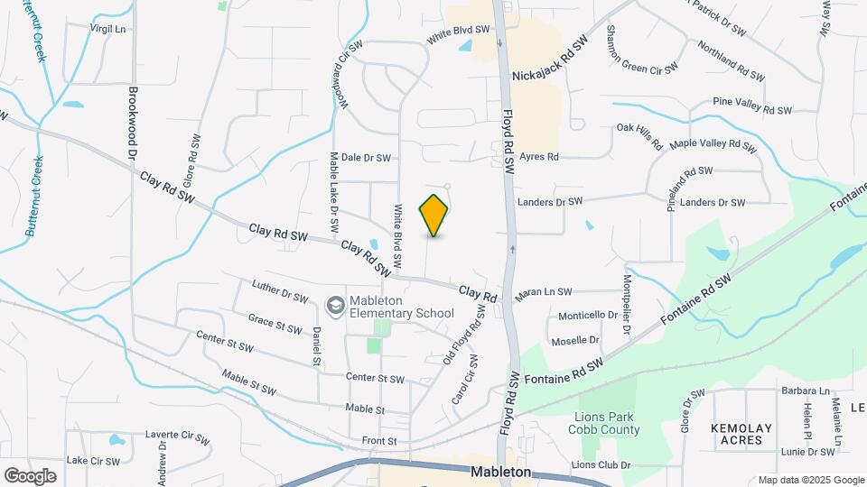 5205 Silhouette Ln SW Map and Location Details