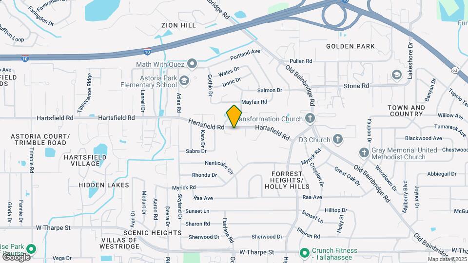 2303 La Rue Ct Map and Location Details