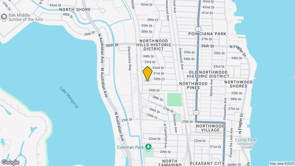 949 30th St Map and Location Details