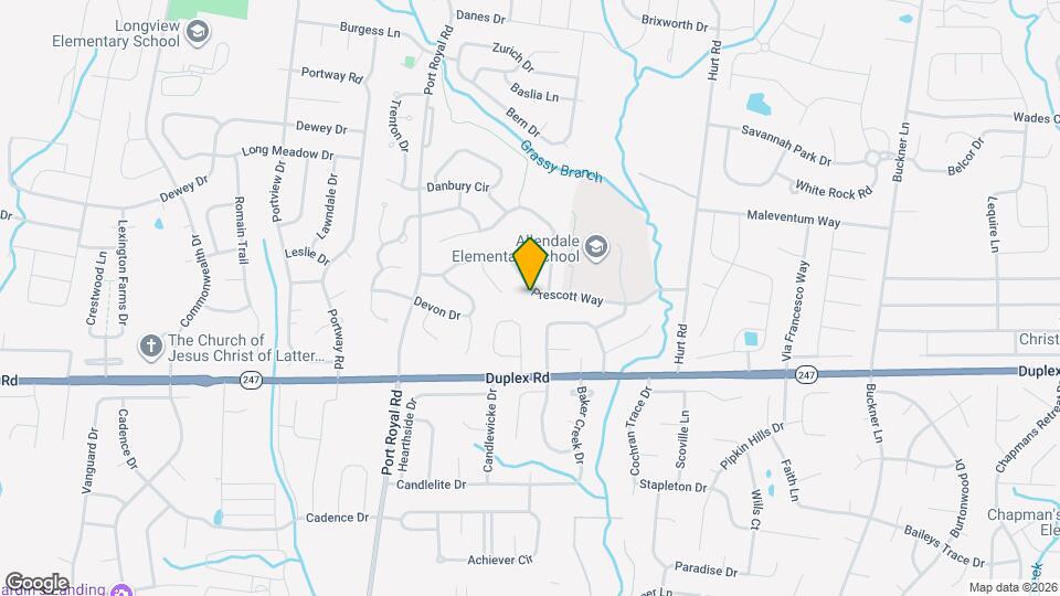 2083 Prescott Way Map and Location Details