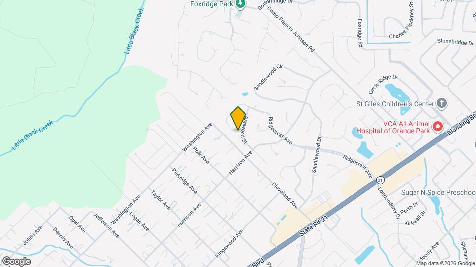 780 Ashwood St Map and Location Details