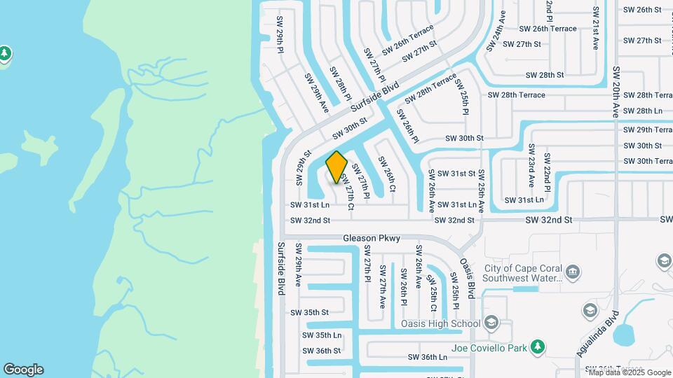 3037 SW 28th Ave Map and Location Details
