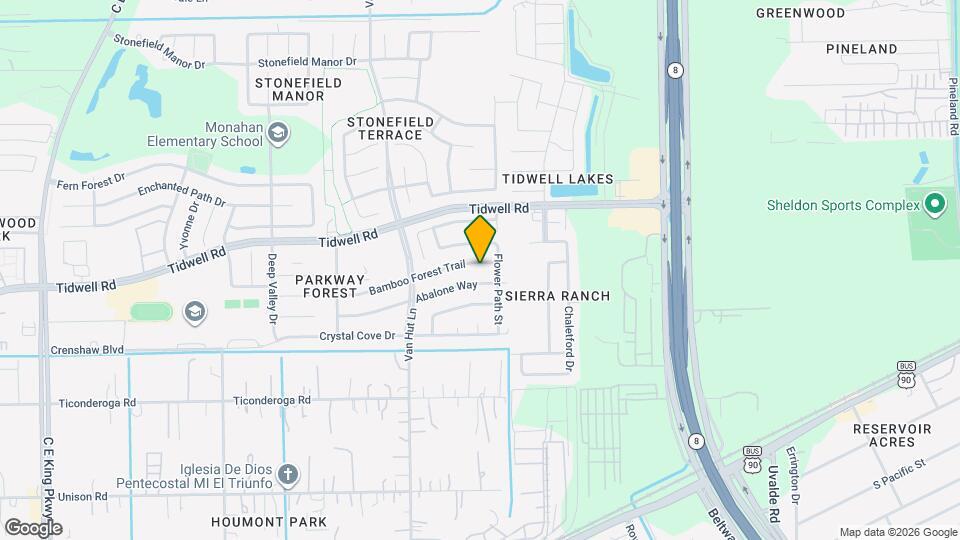 13134 Bamboo Forest Trail Map and Location Details