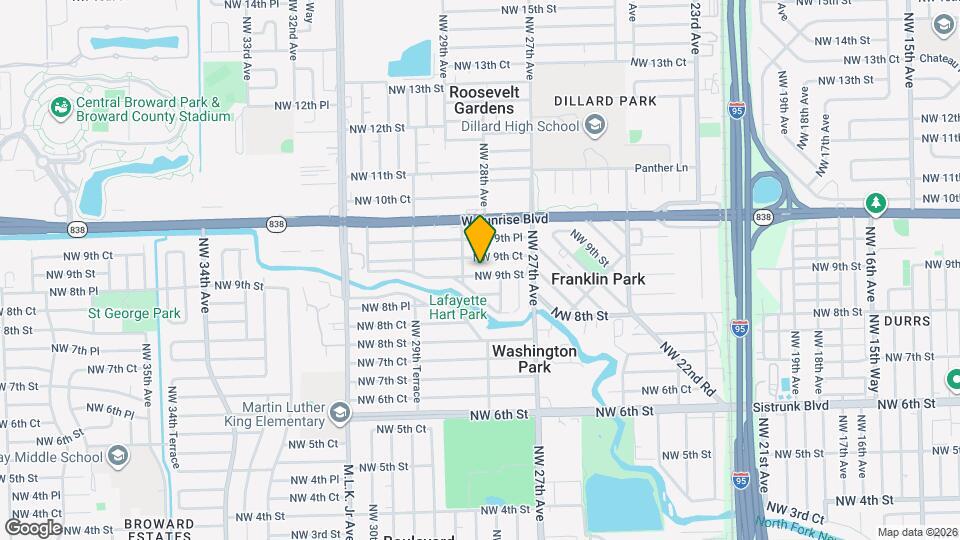 2837 NW 9th St Mapa y Detalles de la Ubicación