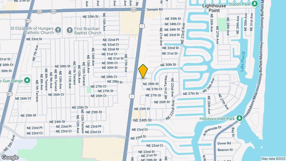 1900-1910 NE 28th Ct Map and Location Details