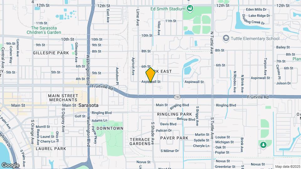 275 N Shade Ave Map and Location Details